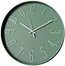 wall clock with 3D numbers